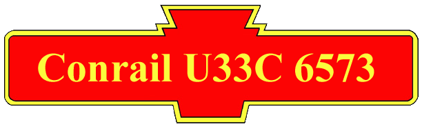 Conrail U33C 6573