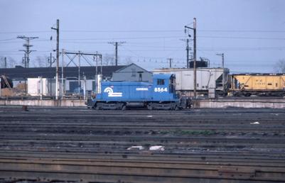Conrail SW1 #8564 Enola Pa 4-29-79