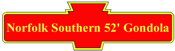 Norfolk Southern 52' Gondola