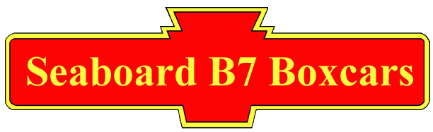Seaboard B7 Boxcars Banner